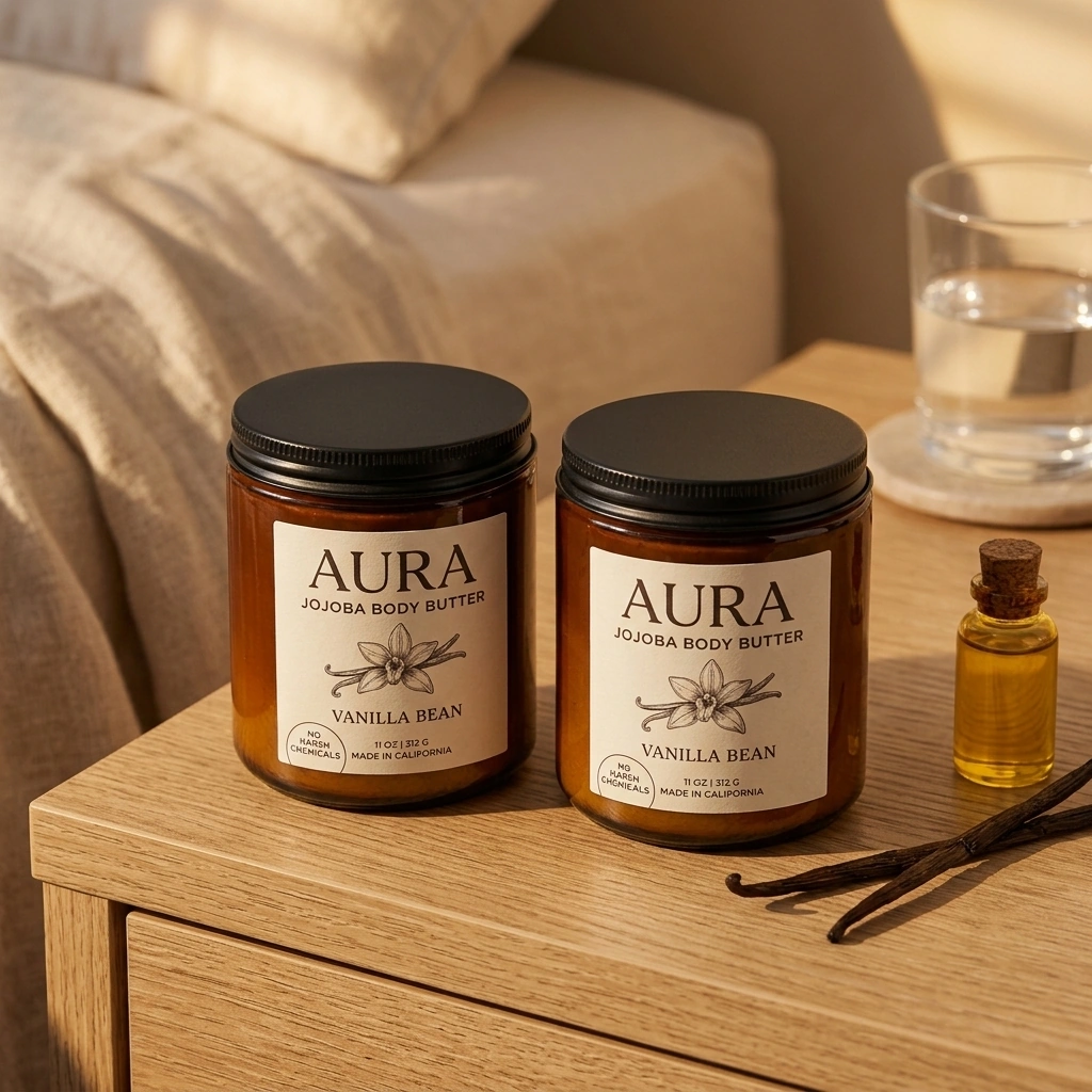 Aura Jojoba Body Butter — Vanilla Bean