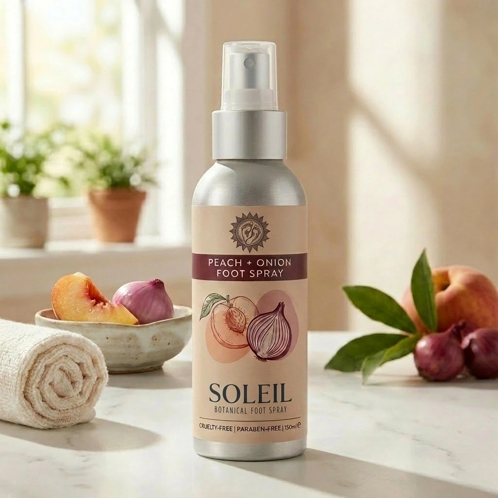 Soleil Peach + Onion Foot Spray